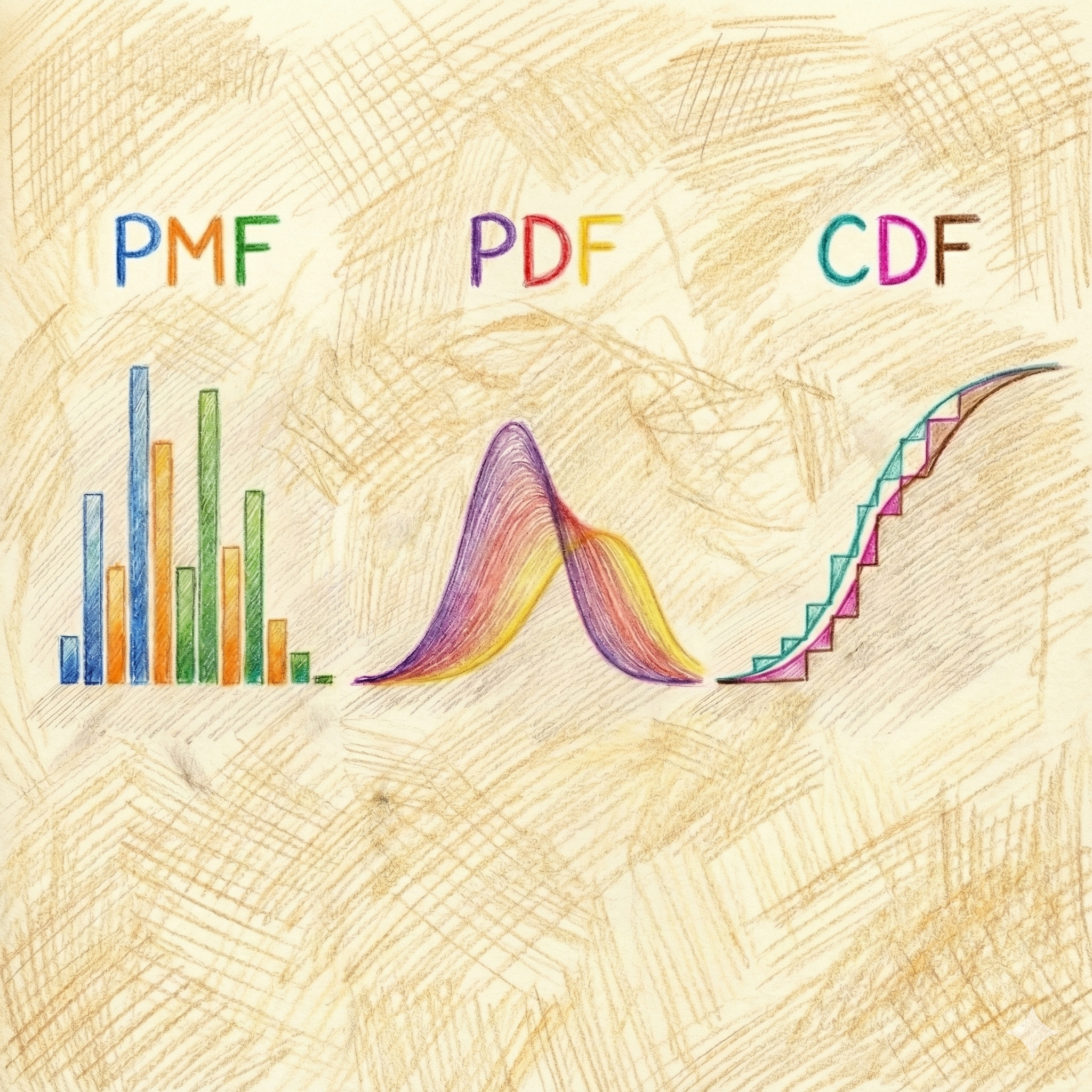 Plot Twist: How PMF, PDF, and CDF Shape Your Data Story