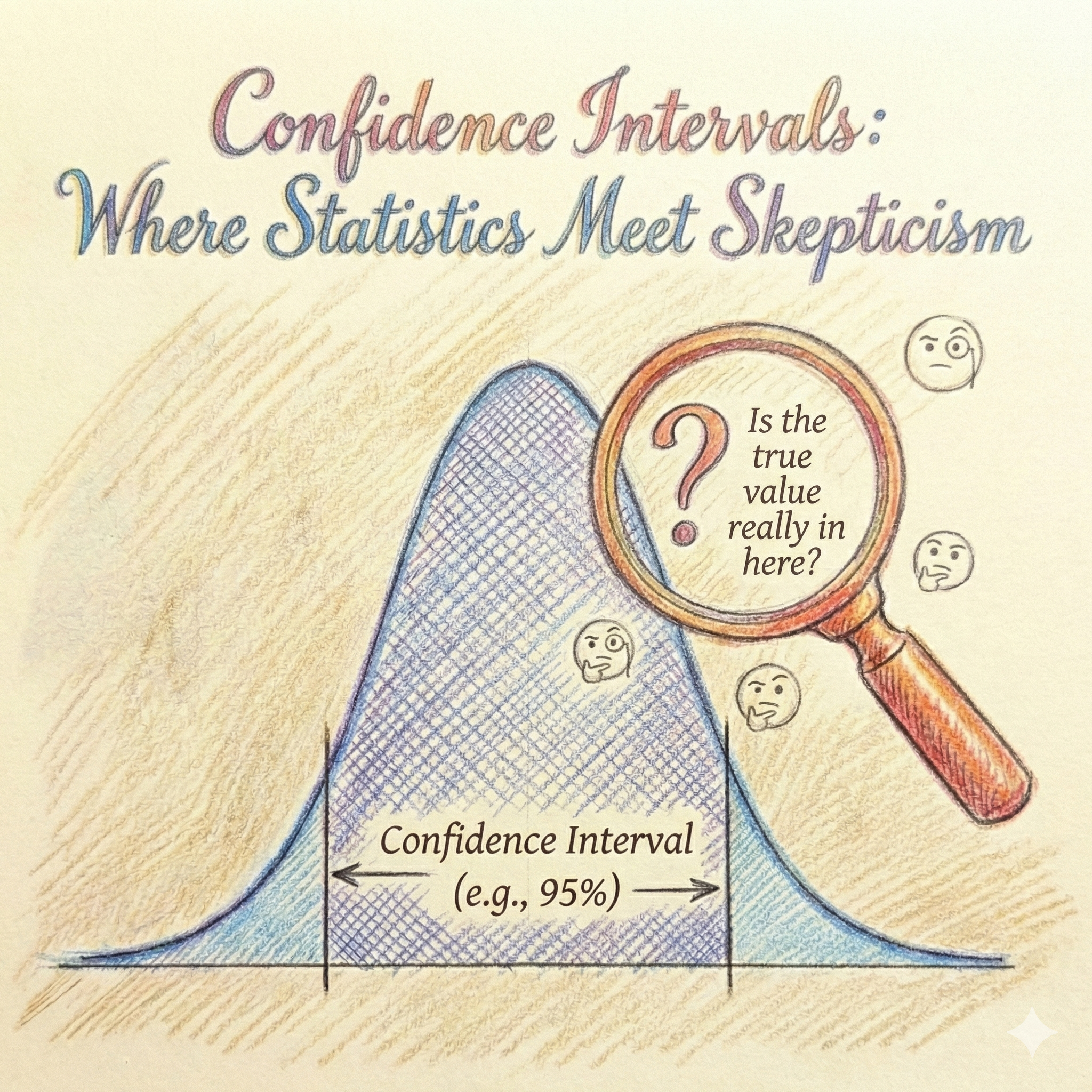 Confidence Intervals: Where Statistics Meet Skepticism